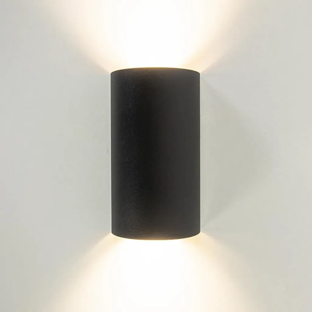 Straluma Wandlamp Hera afgerond zwart/matgoud 2xgu10> Woonkamerlampen|Slaapkamerlampen