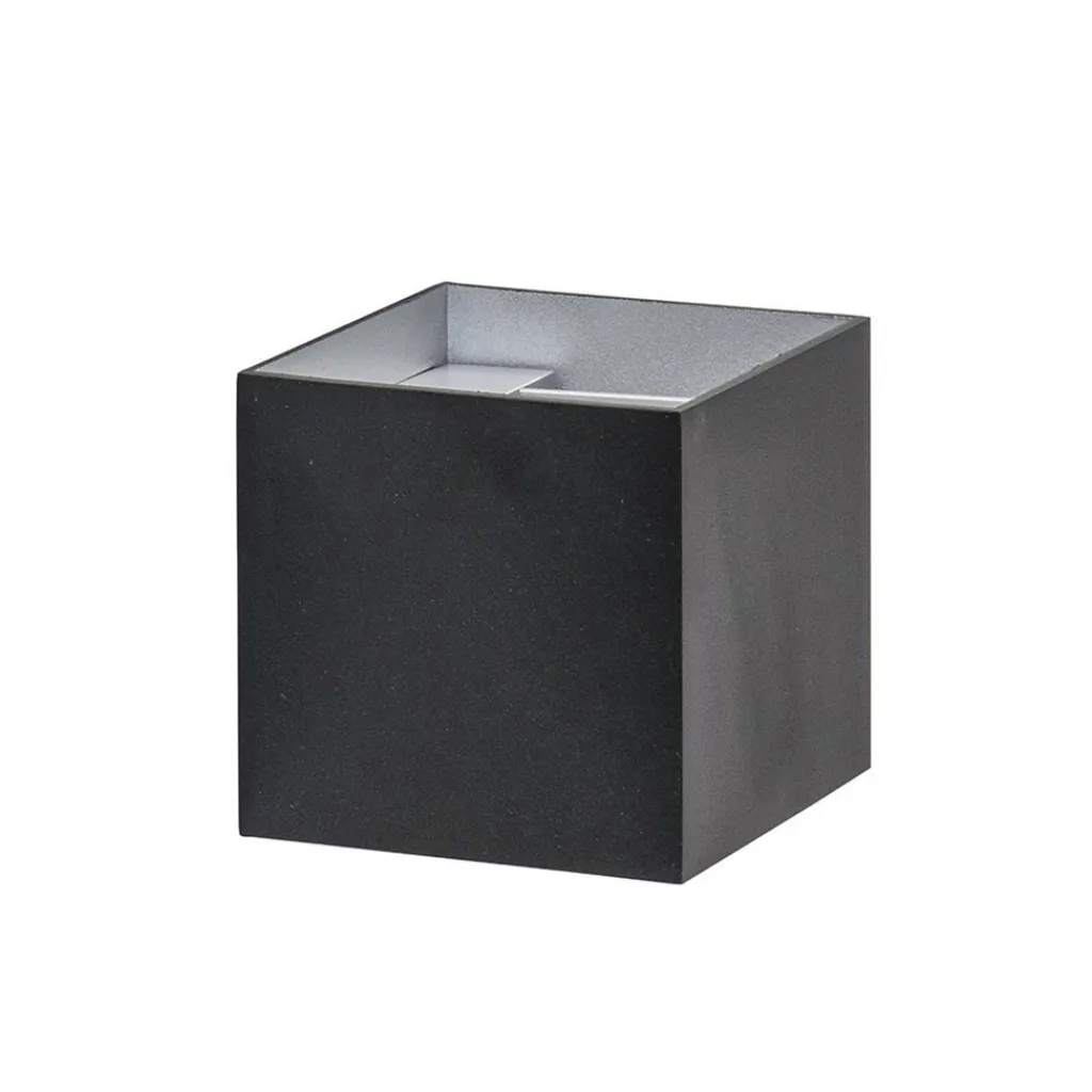 Straluma Wandlamp kubus verst. zwart/grijs ex.g9> Woonkamerlampen|Slaapkamerlampen