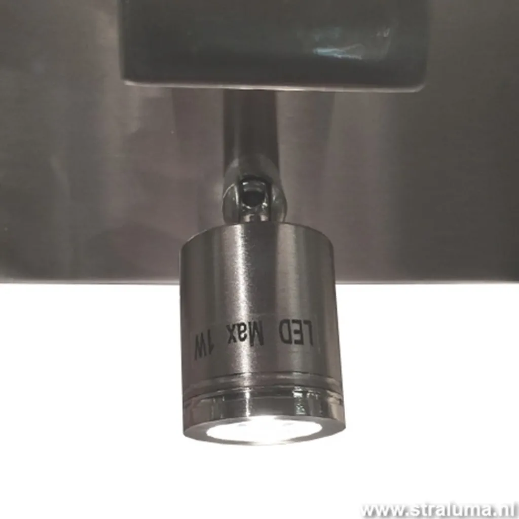 Straluma Wandlamp New Oval kap zwart led> Wandlampen|Bedlampjes