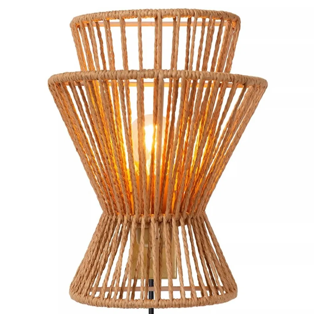 Straluma Wandlamp papier naturel met mat goud> Wandlampen|Botanische Verlichting