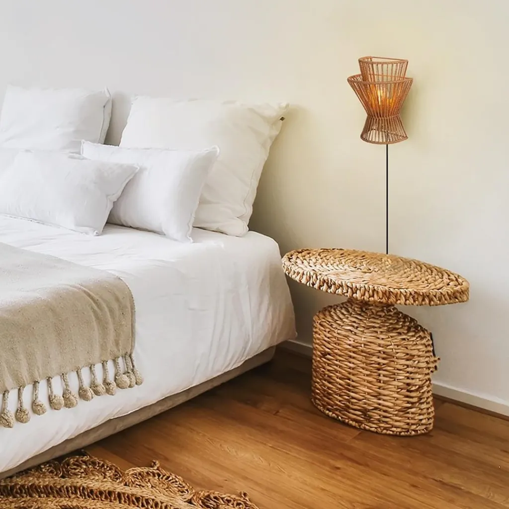 Straluma Wandlamp papier naturel met mat goud> Wandlampen|Botanische Verlichting