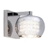 Straluma Wandlamp Pearl glas/chroom> Pearl|Woonkamerlampen
