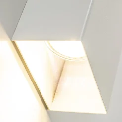 Straluma Wandlamp rechthoek wit up+down GU10><noscript><img width=
