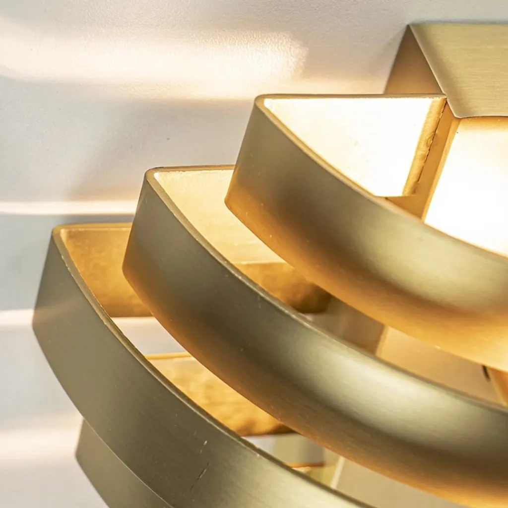 Straluma Wandlamp Scudo brass 20cm> Woonkamerlampen|Slaapkamerlampen