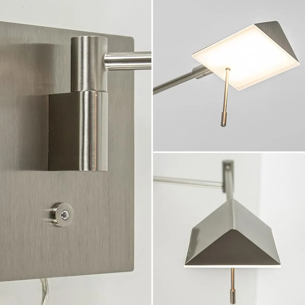 Straluma Wandlamp staal verstelbaar met dim to warm functie> Wandlampen|LED Wandlampen