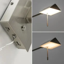 Straluma Wandlamp staal verstelbaar met dim to warm functie><noscript><img width=