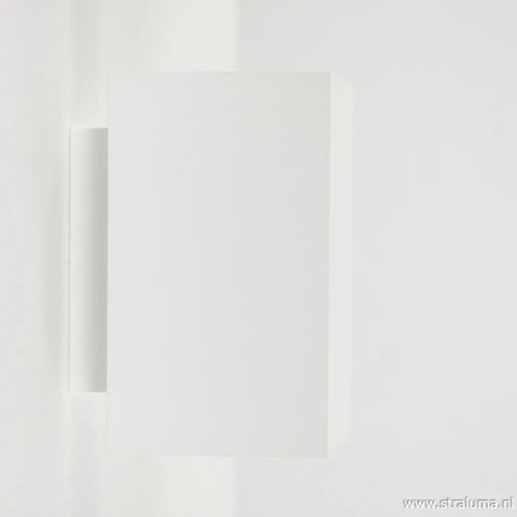 Straluma Wandlamp wit rechthoek up+down gu10> Bedlampjes|Decoratieve Verlichting