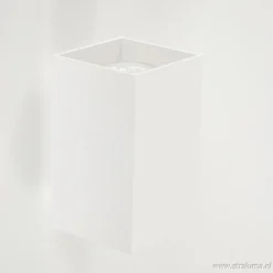 Straluma Wandlamp wit rechthoek up+down gu10><noscript><img width=