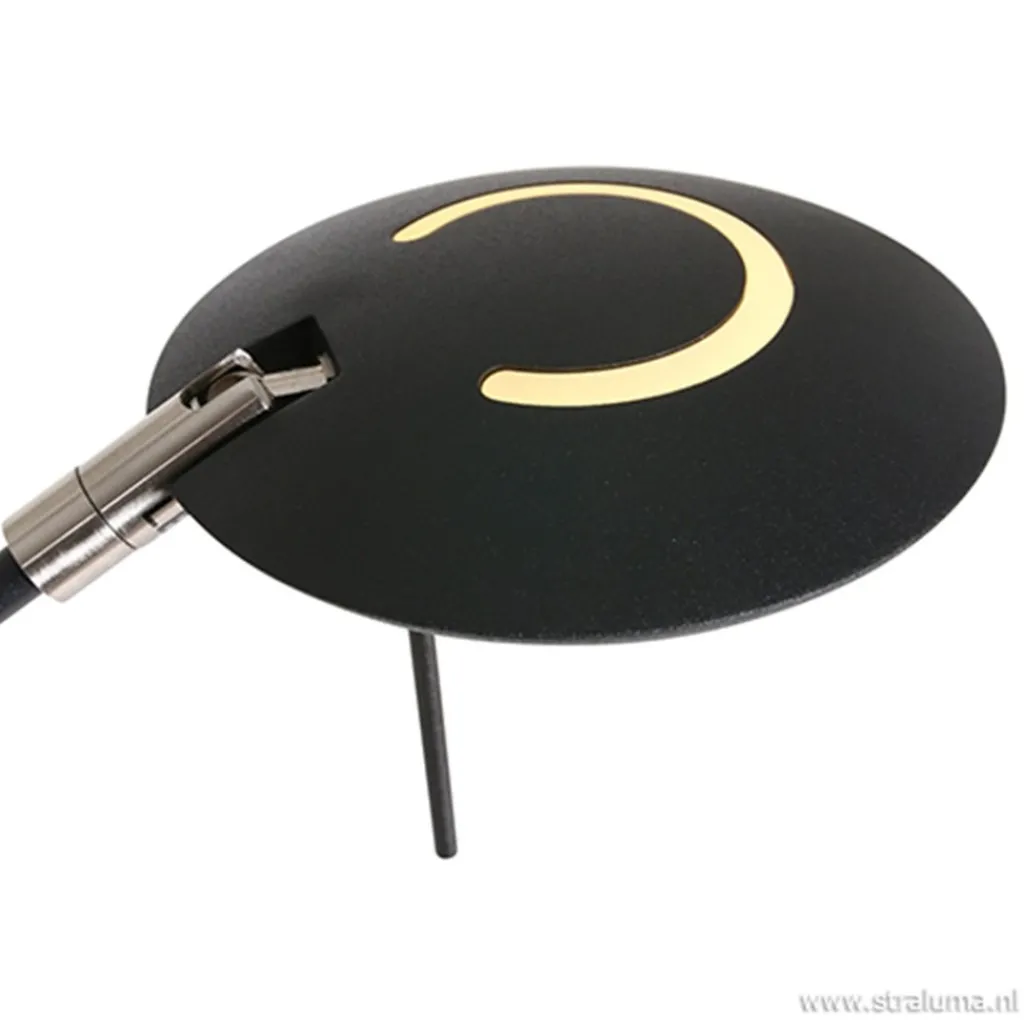 Straluma Wandlamp Zodiac zwart incl. dimmer cct> Wandlampen|Leeslampen