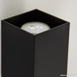 Straluma Wandlamp zwart rechthoek up+down gu10><noscript><img width=