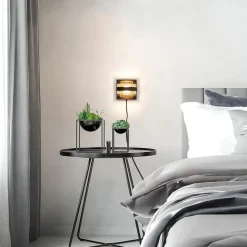 Straluma Wandlamp zwart/amber><noscript><img width=