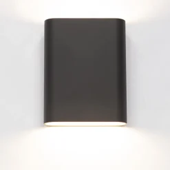 Straluma Wandlamp zwart/goud ovaal dimbaar> Wandlampen|Halverlichting