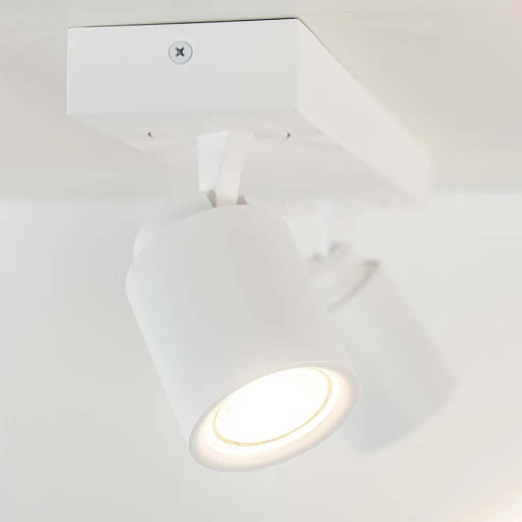 Straluma Witte 2-lichts opbouwspot GU10 verstelbaar> Opbouwspots|Woonkamerlampen