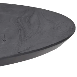 Straluma Zwart houten bartafel Ø80x105 cm><noscript><img width=