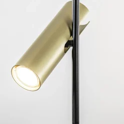 Straluma Zwart met gouden plafondspot 4-lichts groot><noscript><img width=