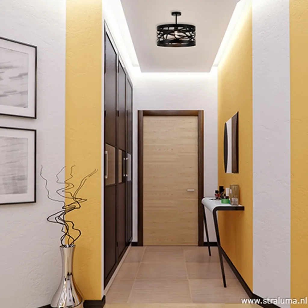 Straluma Zwart metalen plafondlamp Scandinavisch> Woonkamerlampen|Tienerkamerlampen