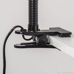 Straluma Zwarte klemlamp/leeslamp voor bureau><noscript><img width=