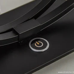 Straluma Zwarte LED tafellamp met touchdimmer><noscript><img width=