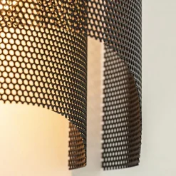 Straluma Zwarte wandlamp gaas><noscript><img width=