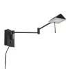 Straluma Zwarte wandlamp inclusief dimbaar LED en verstelbare arm> Wandlampen|LED Wandlampen